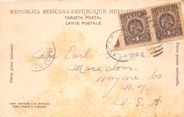 Guaymas Mexico Birds Eye View Harbor View Vintage Postcard AA76718 - Image 2