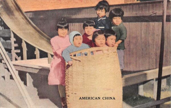 Philadelphia Pennsylvania Church Missionary American China Children PC AA76804
