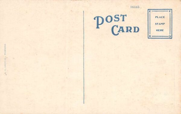 Meridian Mississippi Scottish Rite Cathedral, Sky Tinted, Vintage PC U15058 - Image 2