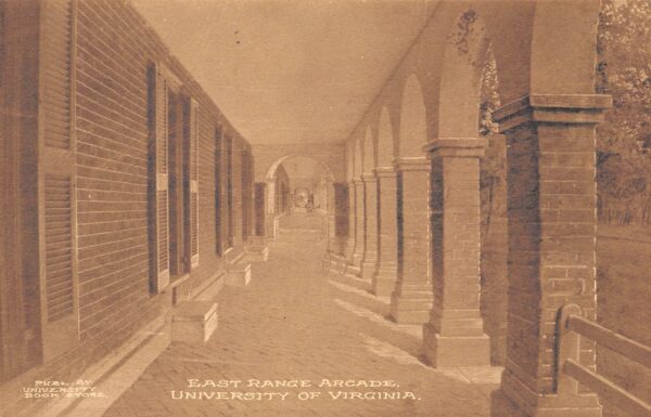 Charlottesville Virginia University Of Virginia East Range Arcade, PC U15143