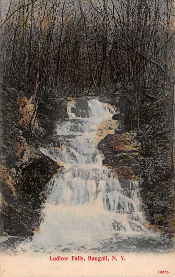Bangall New York Ludlow Falls Scenic View Vintage Postcard AA76917