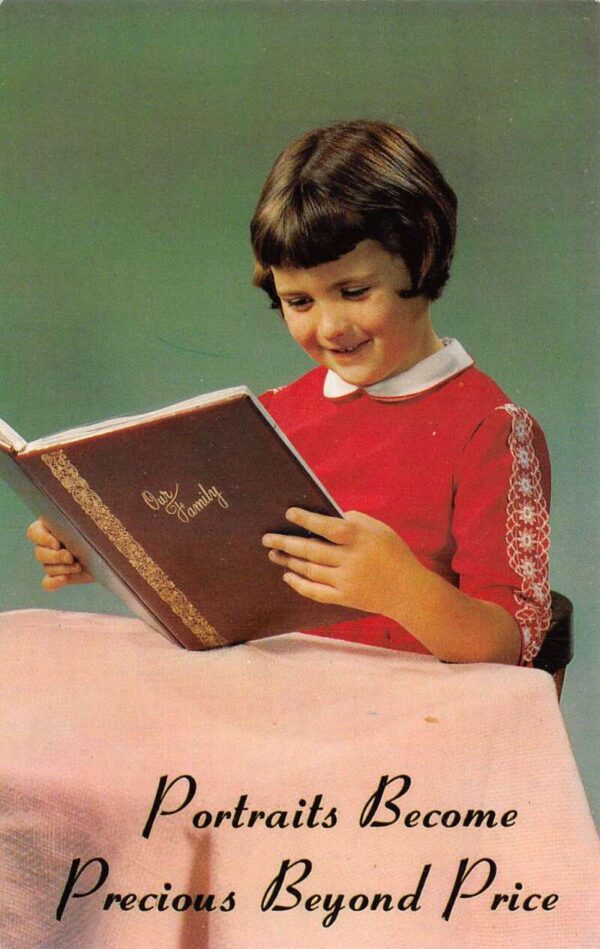 Binghamton New York DeClercq Childrens Photo Studio Ad Vintage Postcard AA76920