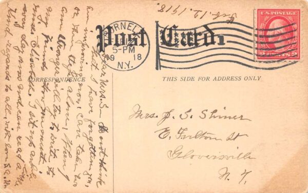 Hornell New York Steuben Sanitarium South End Vintage Postcard AA76931 - Image 2