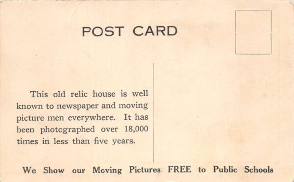 Travel Wagon Camper Car First House on a Steamship Vintage Postcard AA77176 - Image 2