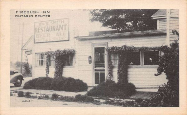 Ontario Center New York Firebush Inn and Restaurant Vintage Postcard AA77247