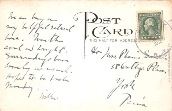 West Park New York Monastery Order of the Holy Cross Vintage Postcard AA77250 - Image 2