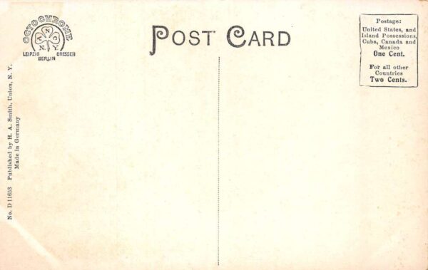 Union New York ME Church First Presbyterian Church Vintage Postcard AA77255 - Image 2