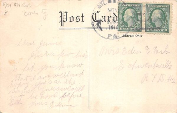 Gilbert Pennsylvania Polytechnic Institute and Grounds Vintage Postcard AA77336 - Image 2