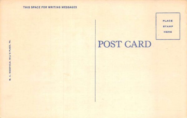 Bills Place Pennsylvania Bills Place Plaza Gas Station Post Office PC AA77339 - Image 2