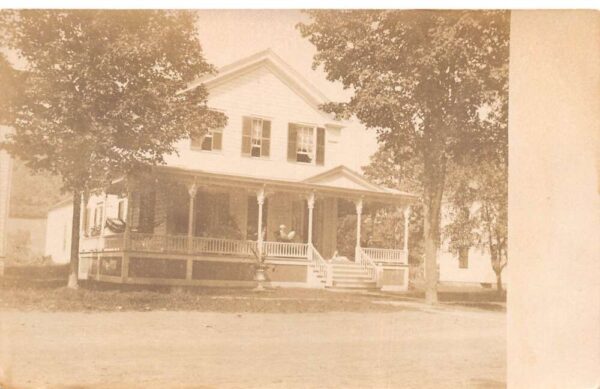 Schenevus New York Residence Real Photo Vintage Postcard AA77351