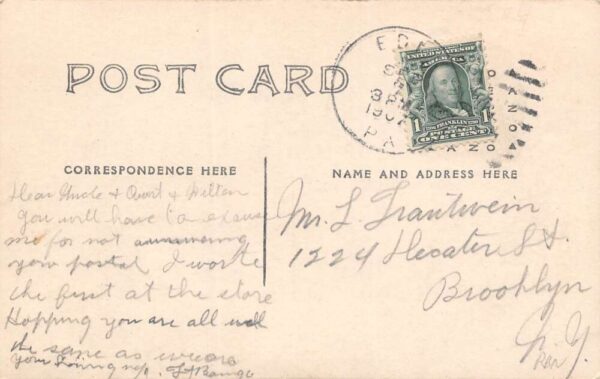 Eden Pennsylvania McIlvaine Paper Mill, Real Photo Vintage Postcard U15250 - Image 2