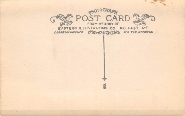 East Machias Maine Gaddis Bros. Co, Real Photo Vintage Postcard U15299 - Image 2