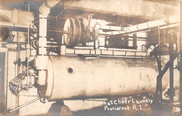 Providence Rhode Island Watcheer Laundry Water Heater Real Photo PC AA77397