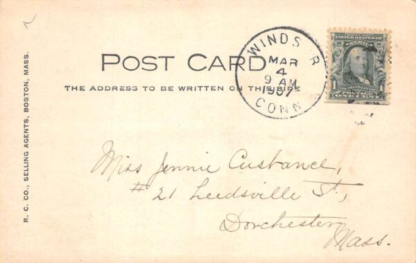 Hartford Connecticut Asylum Avenue Baptist Church Real Photo Postcard AA77442 - Image 2