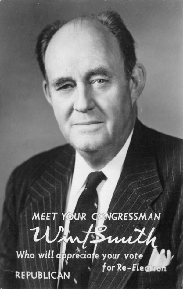 Wint Smith Republican Congressman Election Political Real Photo PC AA77528
