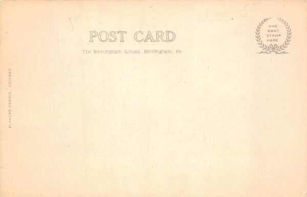 Birmingham Pennsylvania School for Girls Birds Eye View Vintage Postcard AA77545 - Image 2