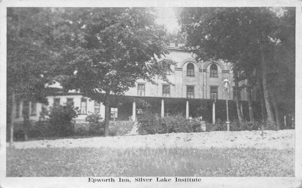 Silver Lake New York SLI Institute Epworth Inn Chautauqua Postcard AA77555