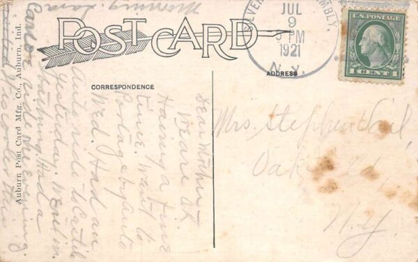 Silver Lake New York SLI Institute Epworth Inn Chautauqua Postcard AA77555 - Image 2