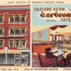 Detroit Michigan Kartsen's Cafeteria Cascade Room Vintage Postcard AA77601