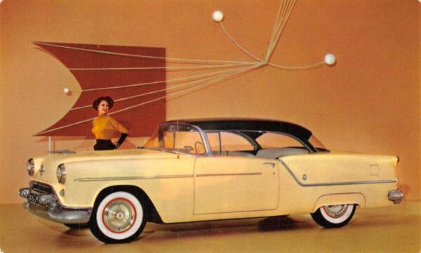 Oldsmobile Super 88 Holiday Coupe 1954 Car Advertising Non PC Back AA77701