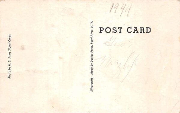 Army Signal Corps Band Music Vintage Postcard AA77703 - Image 2