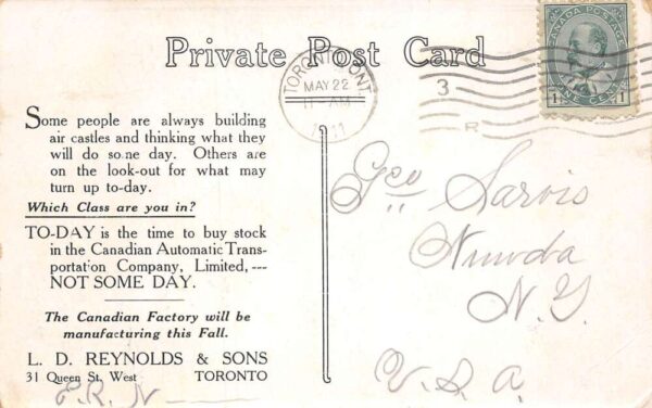 Pennsylvania Coal Mining Canadian Automatic Transportation Stock Ad PC AA77729 - Image 2