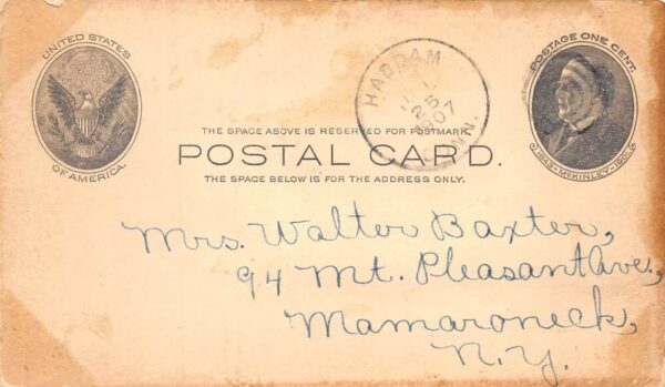 Haddam Connecticut People by River Real Photo Vintage Postcard AA77741 - Image 2