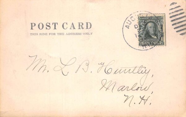 Augusta Wisconsin Main Street Real Photo Vintage Postcard AA79305 - Image 2