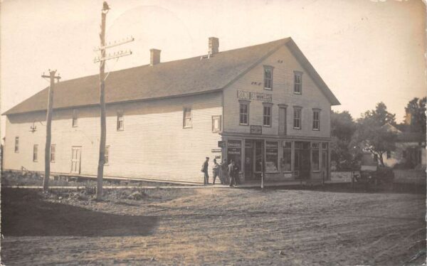 Pike New York Grocery Store Pillsbury Flour Sign Real Photo Postcard AA79314