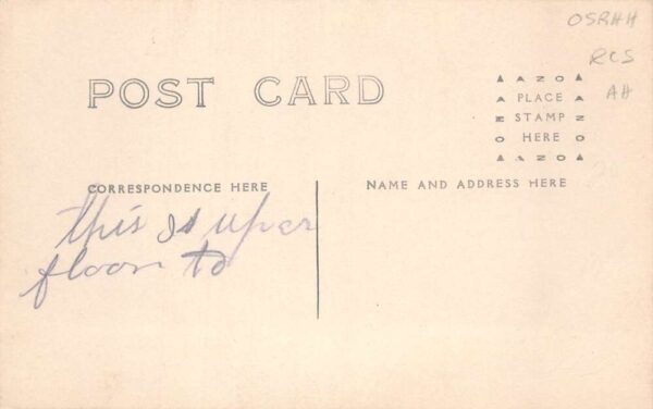 Furniture Store Interior Tables and Chairs Real Photo Vintage Postcard AA79378 - Image 2