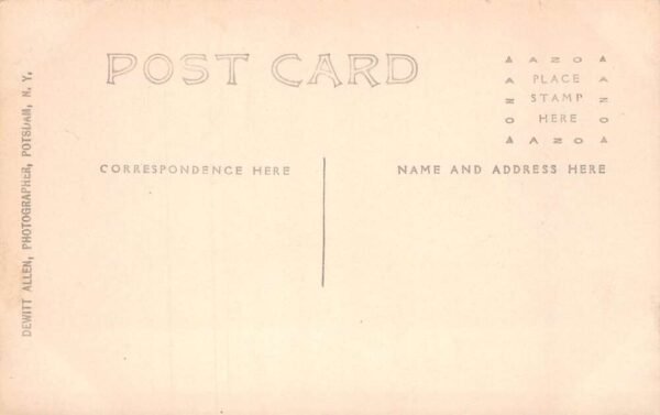 Lawrenceville New York Maplewood House Real Photo Vintage Postcard AA80872 - Image 2