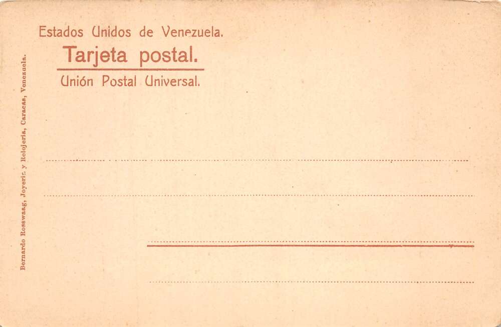 Caracas Venezuela Jugando Carnaval Vintage Postcard AA80875 - Image 2