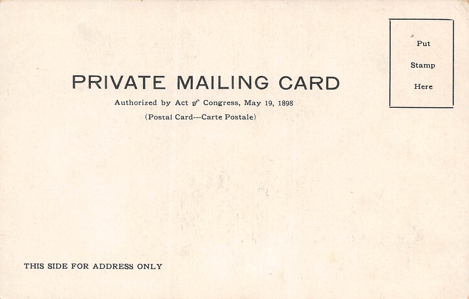 Burlington Vermont Queen City Park Beach, Private Mailing Card, Vintage U16715 - Image 2