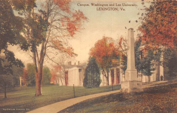 Lexington Virginia Washington & Lee University, Albertype Co., PC U16726