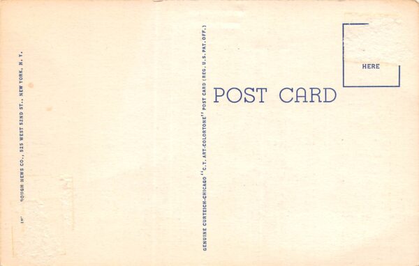 Brooklyn New York U.S. Naval Air Base, Floyd Bennett Field, Vintage PC U16737 - Image 2