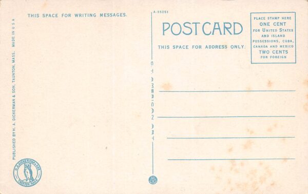 Provincetown Massachusetts Race Point Light, White Border, Vintage PC U16743 - Image 2