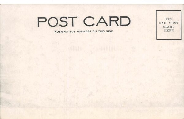 Jefferson Iowa Public Library, Undivided Back, Vintage Postcard U16748 - Image 2