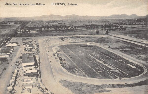 Phoenix Arizona State Fair Grounds From Ballroom, Albertype Co., PC U16783