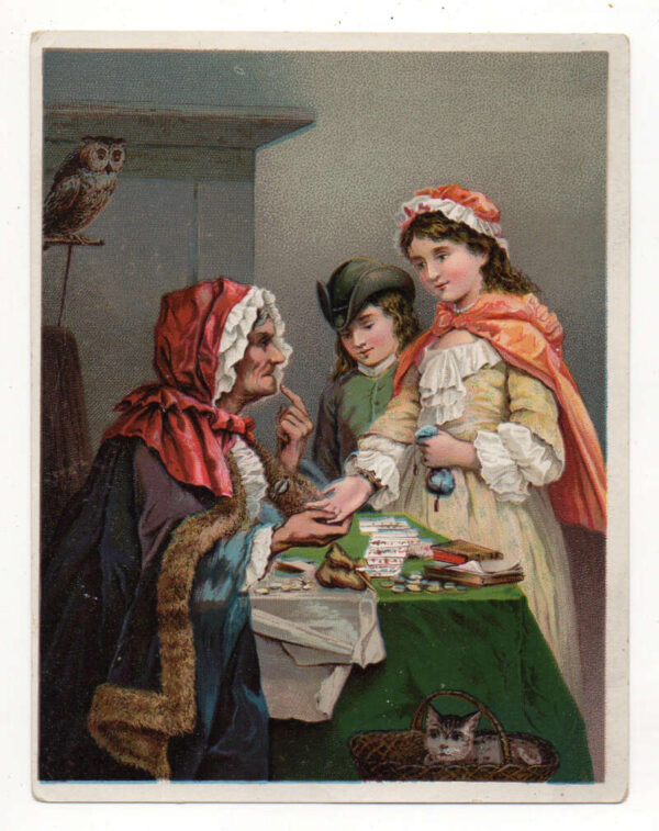 Stony Creek Michigan Medicine Ad "Gipsy Fortune Teller" Trade Card AA80890
