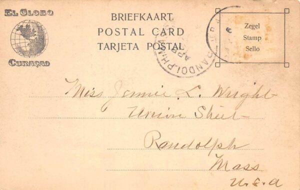 Curacao Native Home Vintage Postcard AA81007 - Image 2