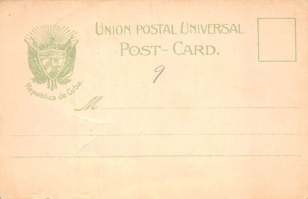 Prado Cuba After Hurricane Disaster Vintage Postcard AA81008 - Image 2