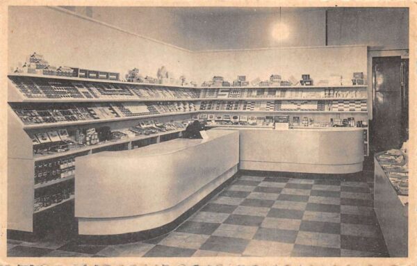 Brussels Belgium GI Joes Leave Exchange Interior Vintage Postcard AA82352