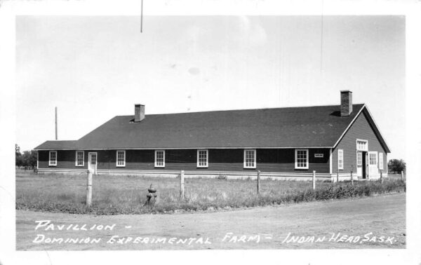 Indian Head Canada Dominion Experimental Farm Pavilion Real Photo PC AA82417