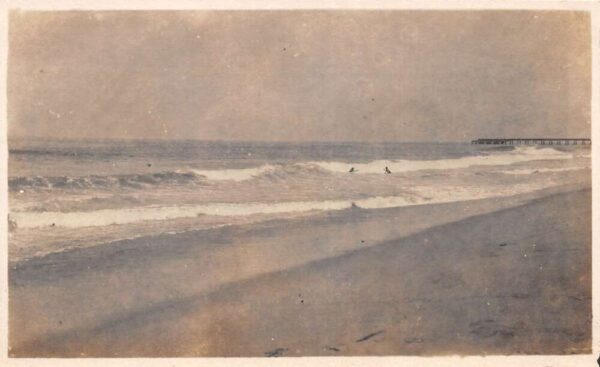 Redondo California Moonstone Beach Scenic View Real Photo Postcard AA82421