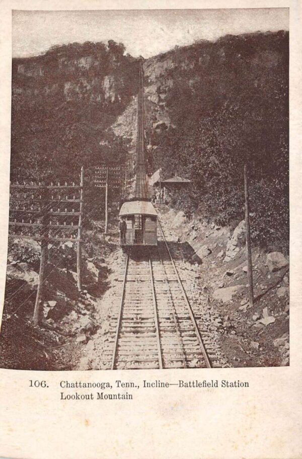 Chatanooga Tennessee Lookout Mountain Incline Battlefield Station PC AA82593