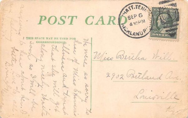 Chatanooga Tennessee Savings Bank Multiview Vintage Postcard AA82651 - Image 2