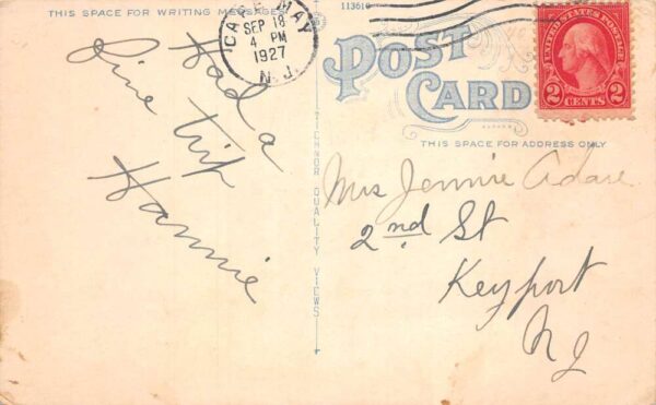 Cape May New Jersey Congress Hall Vintage Postcard AA82683 - Image 2