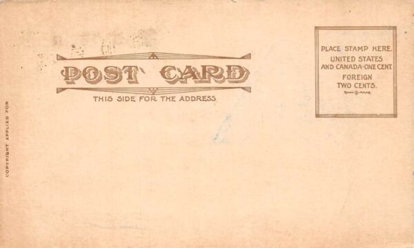 Patriotic Greetings American Flag POS of A Vintage Postcard AA82707 - Image 2