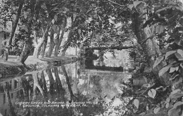 Delaware Water Gap Pennsylvania Glenwood House Grounds Cherry Creek PC AA82810