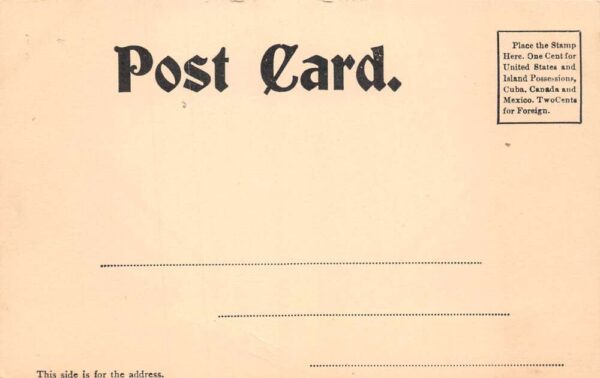 Beecher Falls Vermont Furniture Store Vintage Postcard AA82829 - Image 2